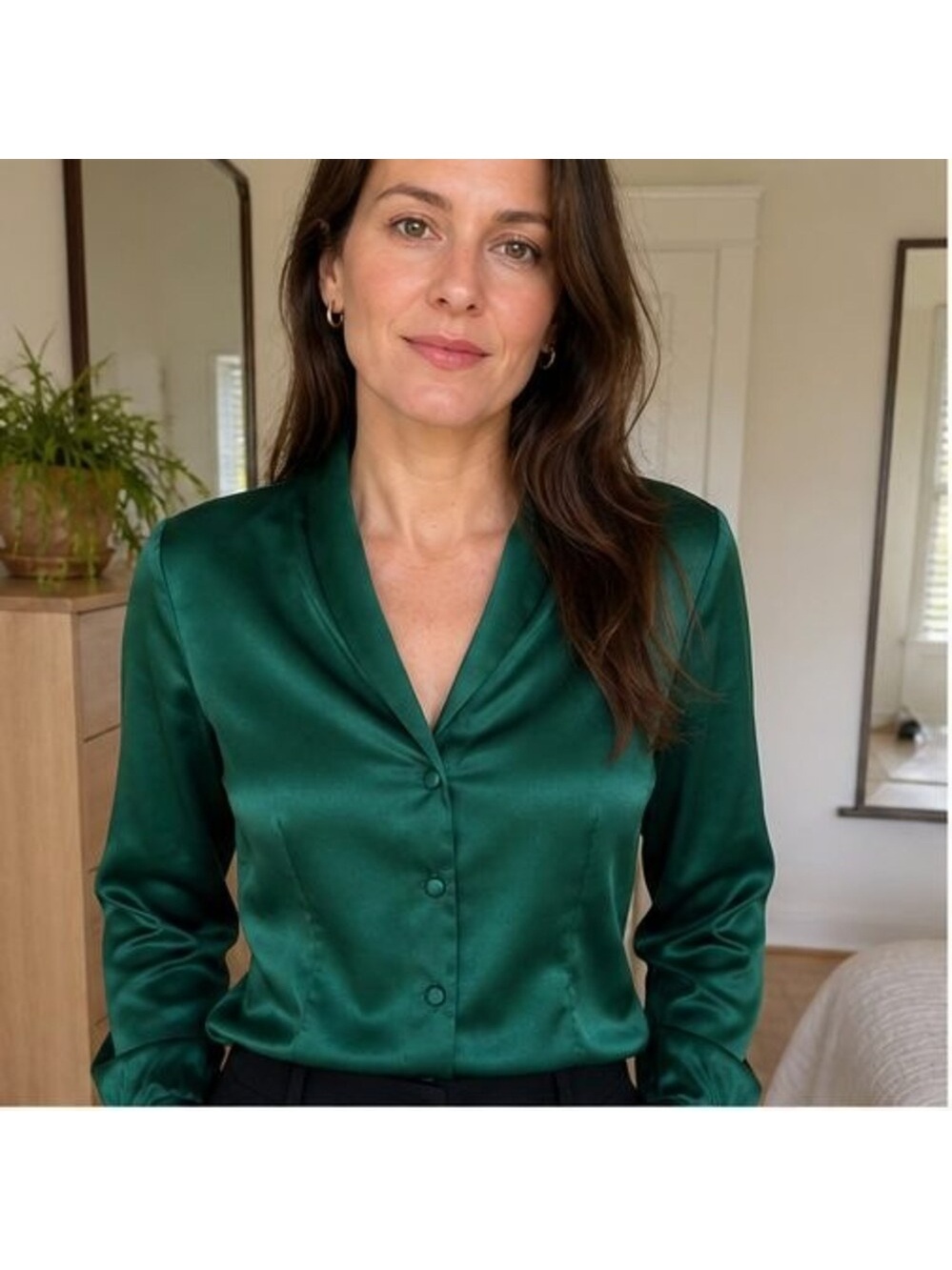 Blue Cami Blouse - Picture 2 of 6